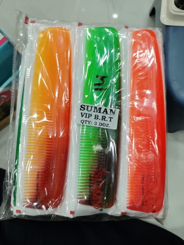 2 in 1 hair comb set of 12*3 set