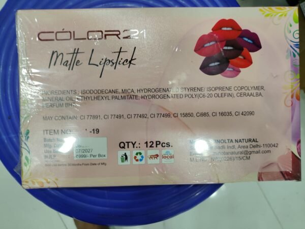 color 21 matte lipstick
