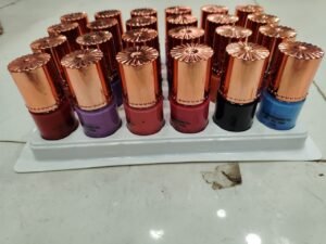 nail polish flower design